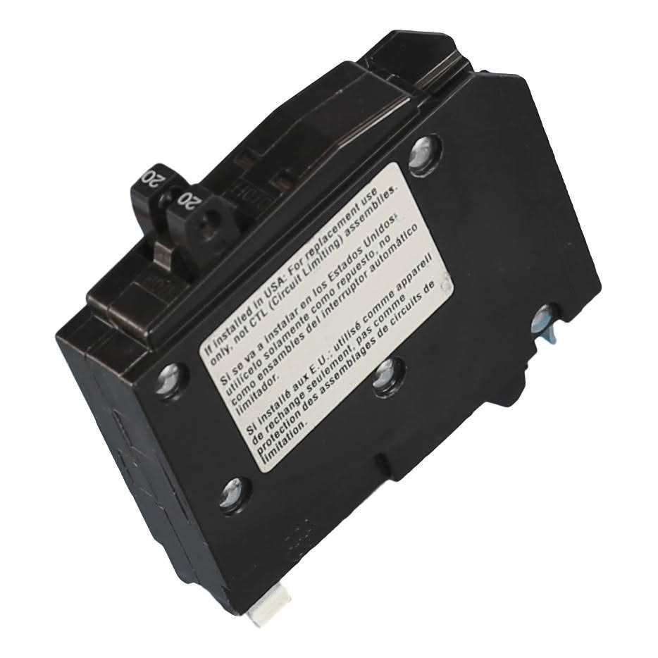 Square D QO 2-20 Amp Single-Pole Tandem Circuit Breaker QO2020C - Cheap Fitting