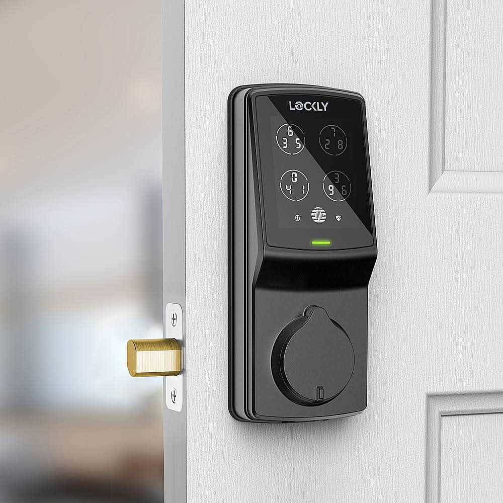 Lockly Secure Plus Digital Keypad Biometric Smart Deadbolt Door Lock - Cheap Fitting