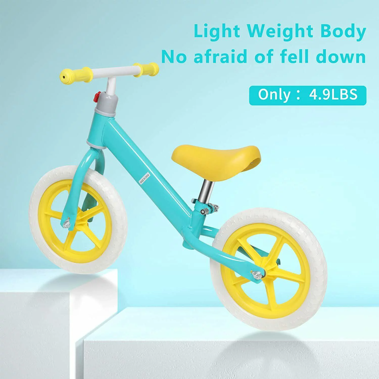 Simple Deluxe Balance Bike for Big Kids Aged 2-9 Years Old - No Pedal Sport Training Bicycle - Cheap Fitting