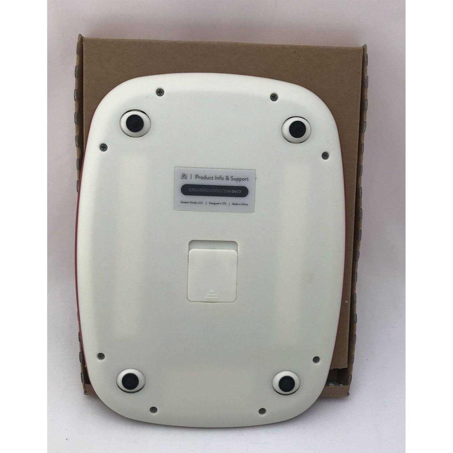 Greater Goods Digital Food Scale - Cheap Fitting