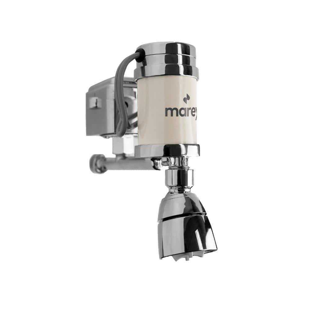 MAREY 1.5 GPM Electric Mini Tankless Shower Water Heater - Cheap Fitting