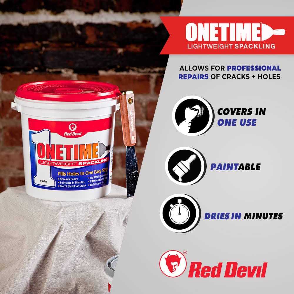 Red Devil Onetime Spackling - Cheap Fitting