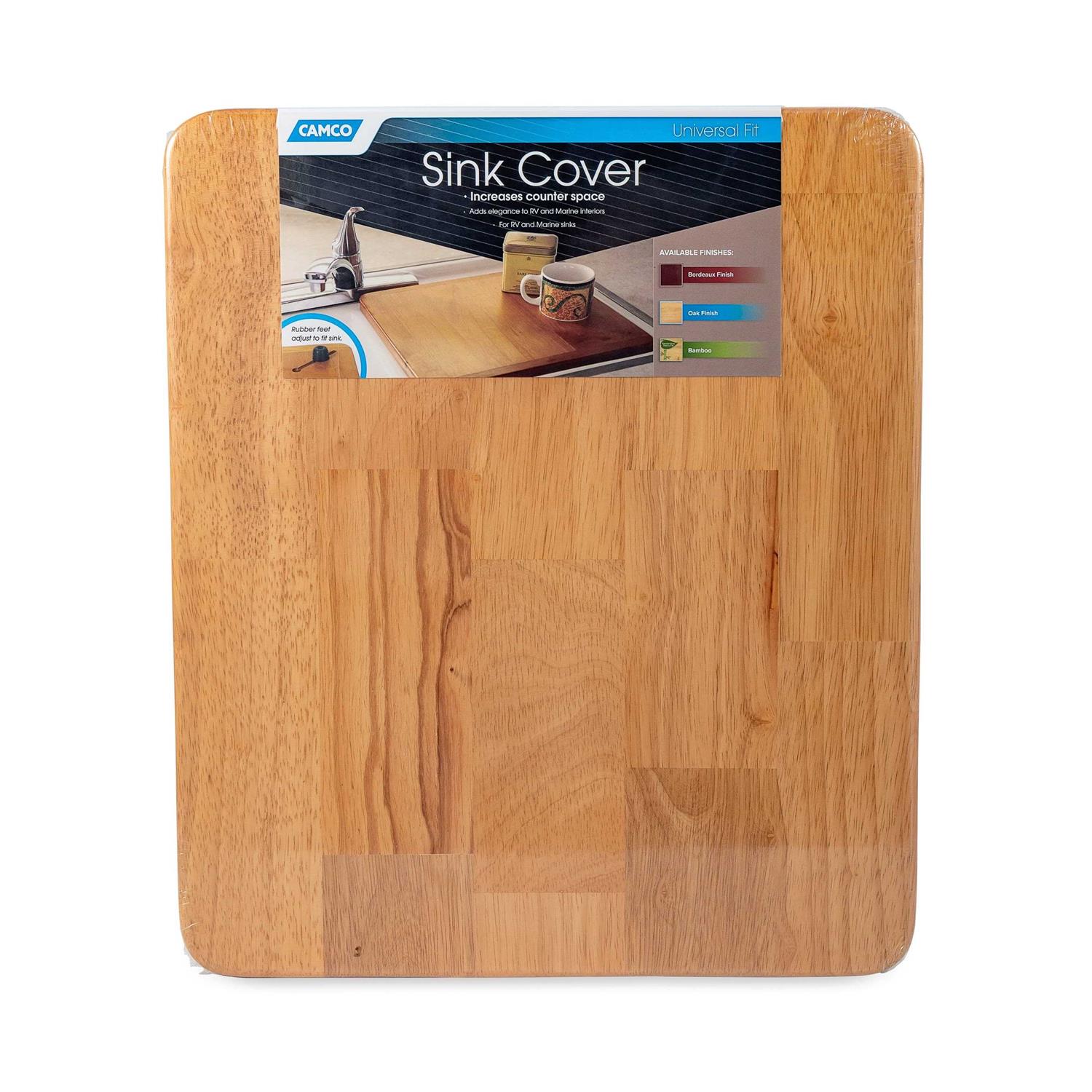 Camco Oak Accents Sink Cover 43431 - Cheap Fitting