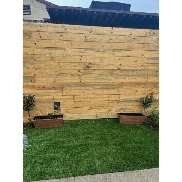 Swaner Hardwood 1 in. x 6 in. x Blue Stain Pine Tongue and Groove Siding Board - Cheap Fitting