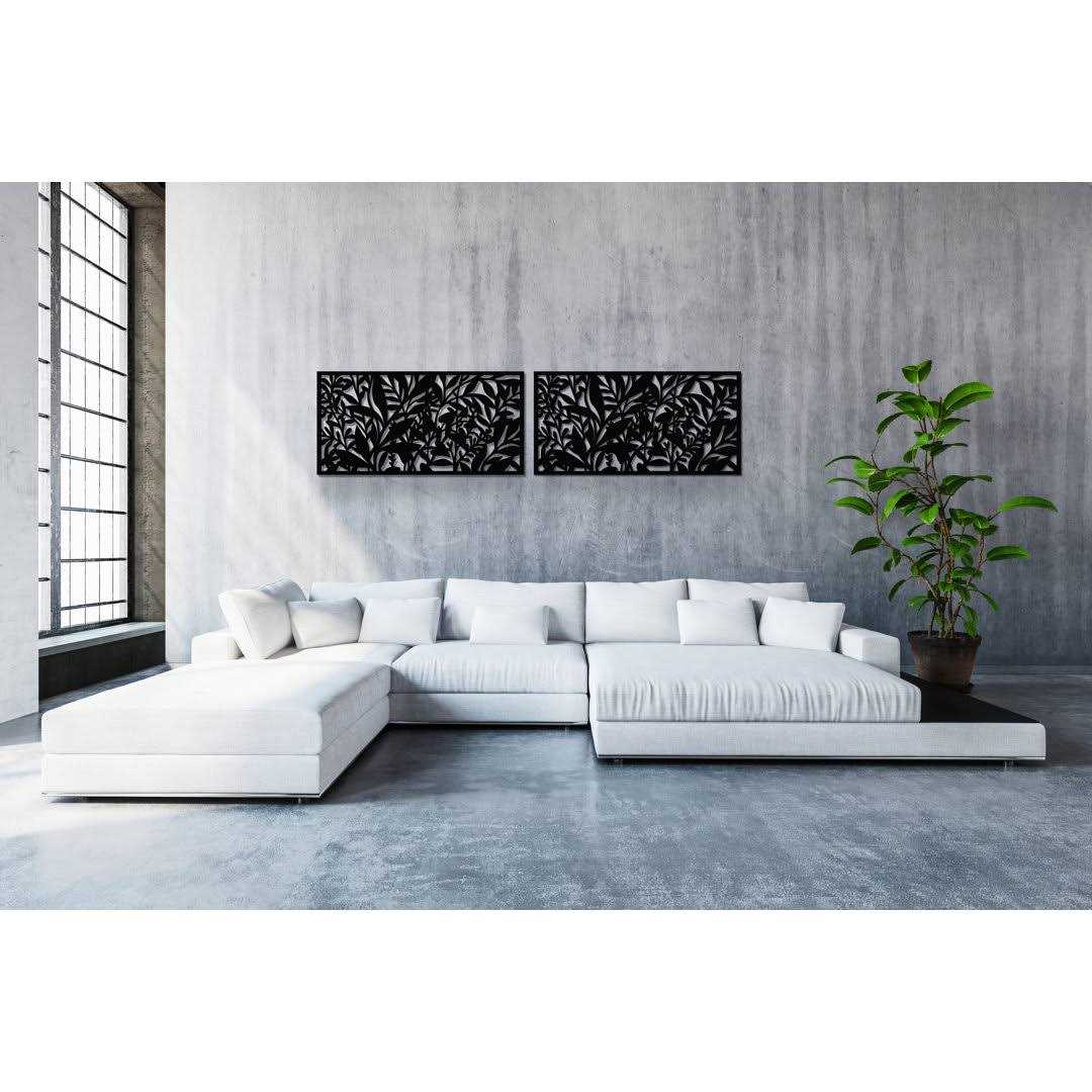 Matrix 0.3 in. x 45.7 in. x 1.9 ft. Hinterland Wall Art & Fence Panel - Cheap Fitting