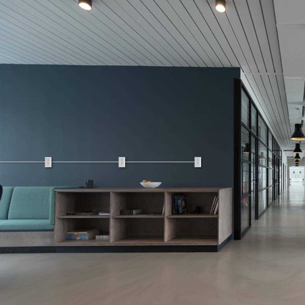 Wiremold V500+ 10′ Metal Raceway Wire Channel - Cheap Fitting