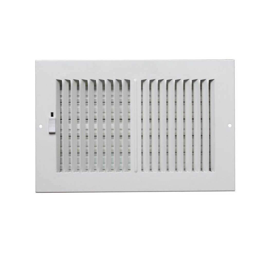 ProSelect Ps2ww10p 10 inch x 4 inch Residential Ceiling and Sidewall 2 Way Register - Cheap Fitting