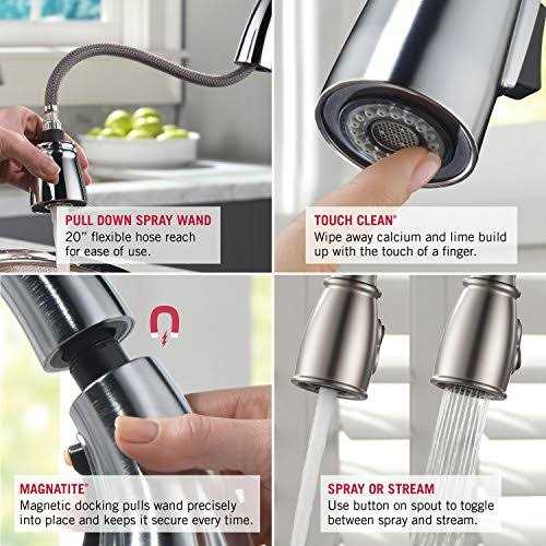 Delta Essa Single Handle Pull-Down Bar/Prep Faucet - Cheap Fitting