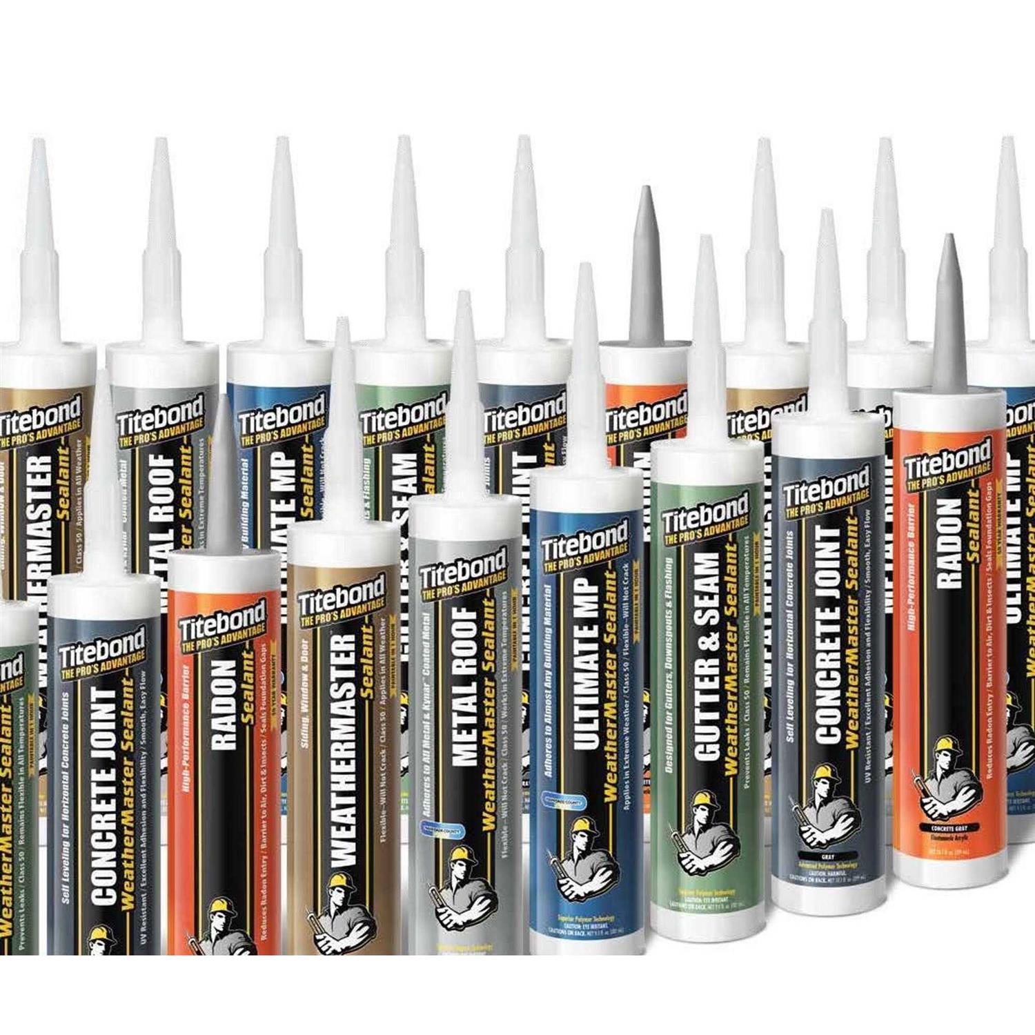 Titebond 10.1 oz Gray Radon Sealant - Cheap Fitting