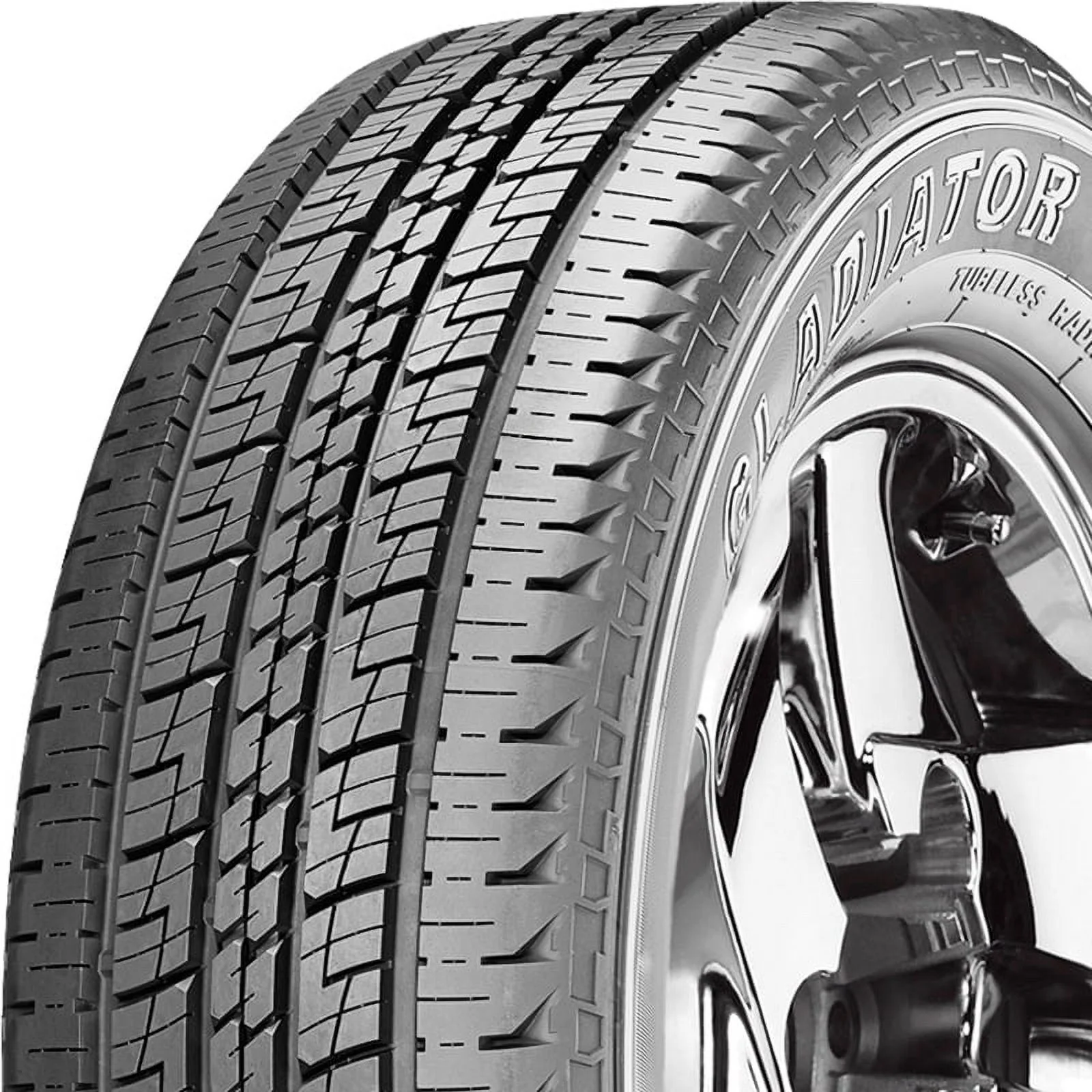Gladiator QR700-SUV 235/55R19 105V XL A/S All Season Tire Fits: 2010-16 Chevrolet Equinox LTZ, 2017-18 Honda CR-V EX-L - Cheap Fitting