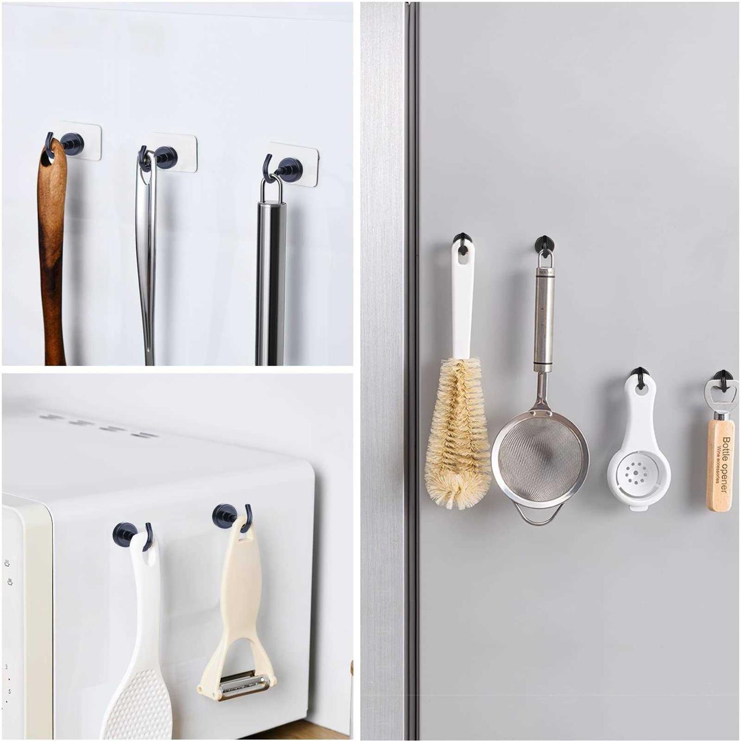 E BAVITE Magnetic Hooks 25LB for Cruise, Grill, Towel, Indoor Hanging, Kitchen, Workplace Office and Garage - Cheap Fitting