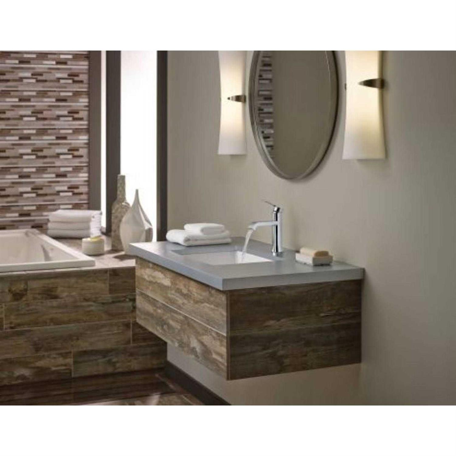 Moen Genta Single Handle Single Hole Bathroom Faucet - Cheap Fitting