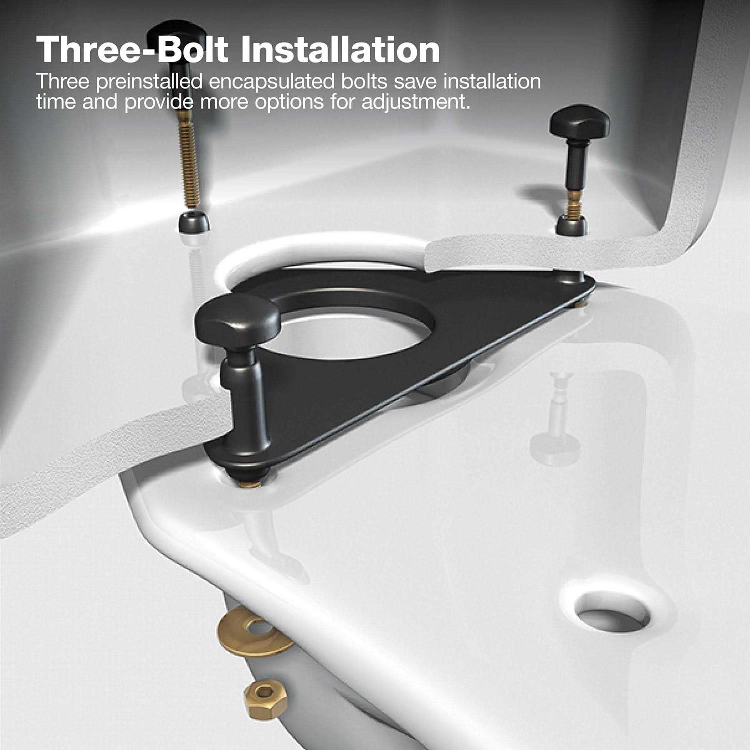 KOHLER Elliston White Elongated Chair Height 2-piece WaterSense Soft Close Toilet 12-in Rough-in 1.28-GPF 33202-0 - Cheap Fitting