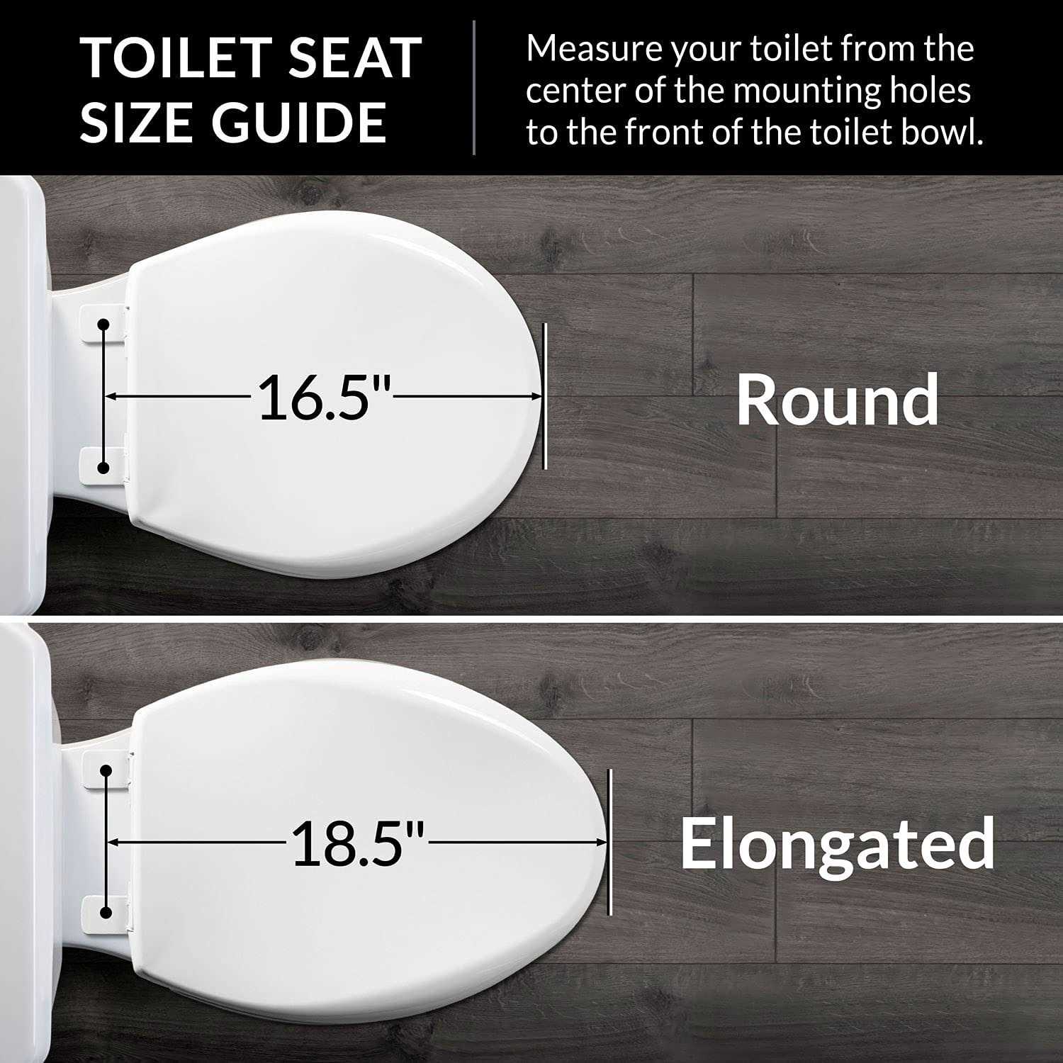 Mayfair by Bemis 1815CP 000 Elongated Cushioned Vinyl Soft Toilet Seat - Cheap Fitting
