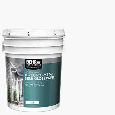 BEHR PREMIUM 1 Gal Direct to Metal Interior/Exterior Paint - Cheap Fitting