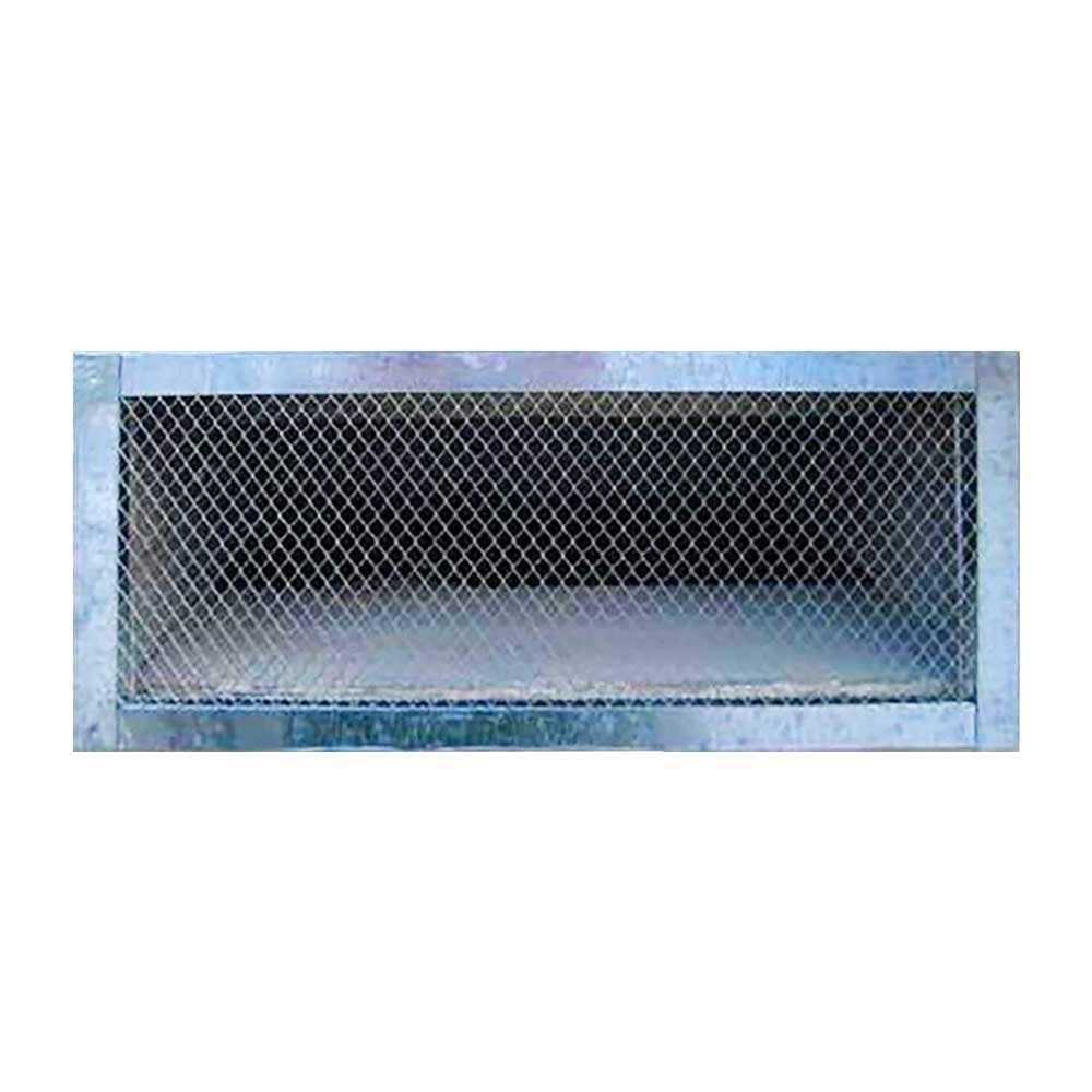 Construction Metals 14 in. x 8 in. Galvanized Steel 2-Way Reversible Vent - Cheap Fitting
