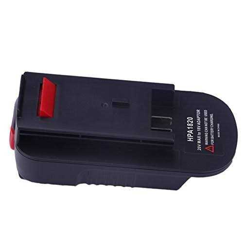 laipuduo 20v adapter hpa1820 for black&decker lbxr2020 18v to 20v batteries convertor adapter - Cheap Fitting