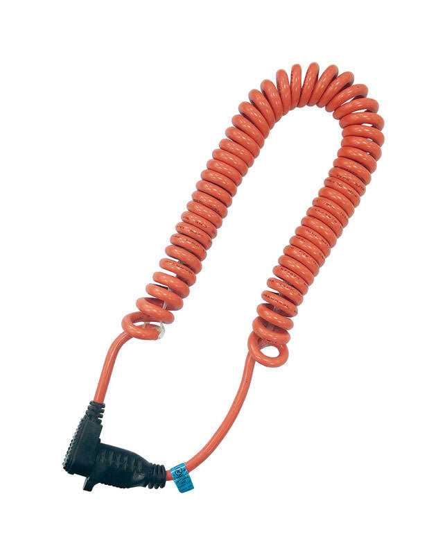 Ace Indoor or Outdoor 3 to 10 ft. L Orange Extension Cord 16/3 SJTW - Cheap Fitting
