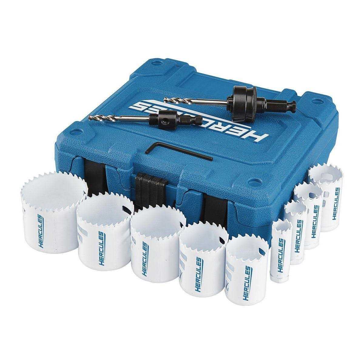 Hercules General Purpose Bi-Metal Hole Saw Set - Cheap Fitting