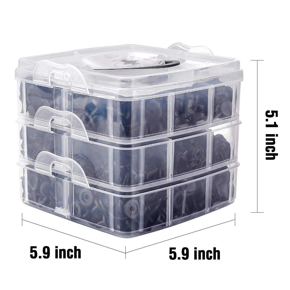 Guteauto 620 Pcs Car Retainer Clips Plastic Fasteners Kit Fender Rivet Clips 16 Most Popular Sizes Auto Push Pin Rivets Set for Toyota GM Ford Honda - Cheap Fitting