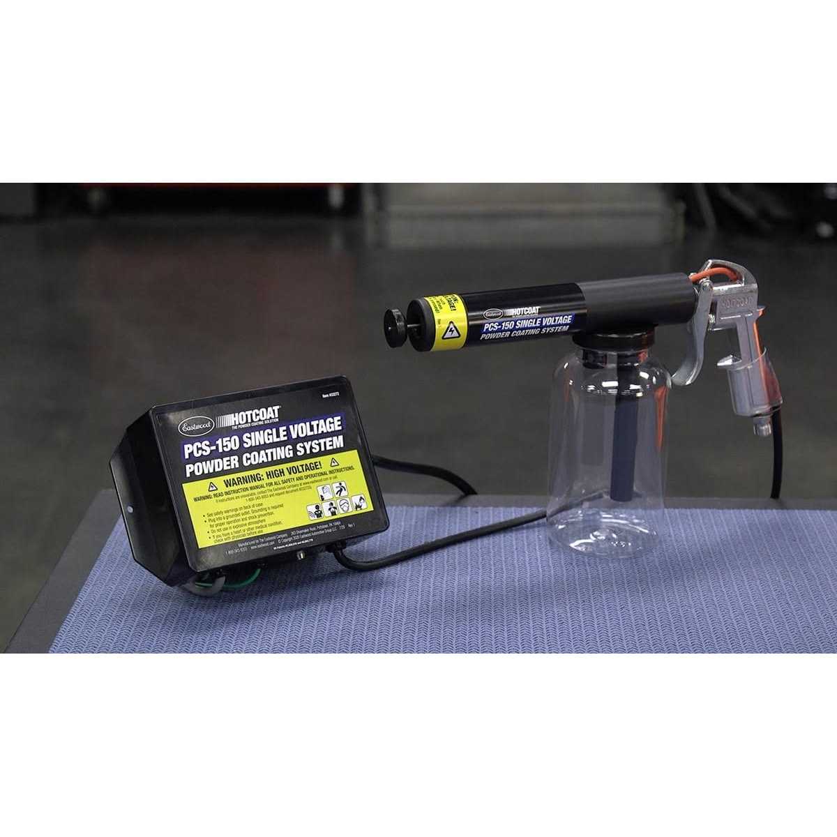 Eastwood PCS-150 Single Voltage Powder Coating Gun System 33272 - Cheap Fitting