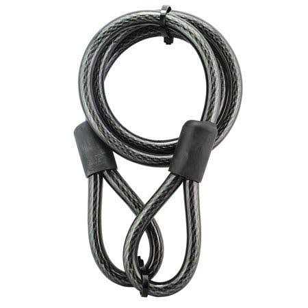 Lumintrail 12mm Heavy-Duty Security Cable Vinyl Coated Braided Steel with Sealed Looped Ends - Cheap Fitting