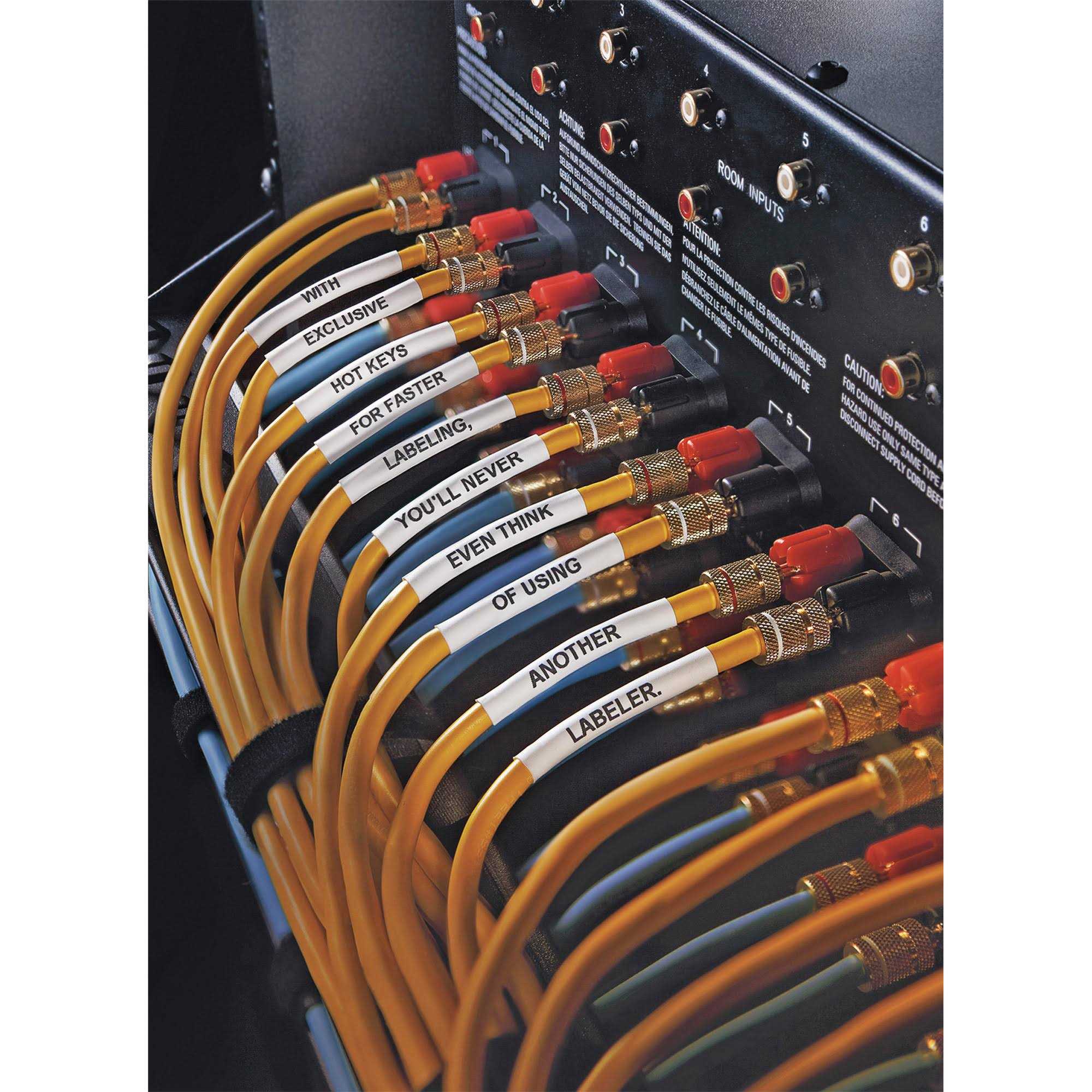 Dymo Rhino Heat Shrink Tubes Industrial Label Tape 18051 - Cheap Fitting