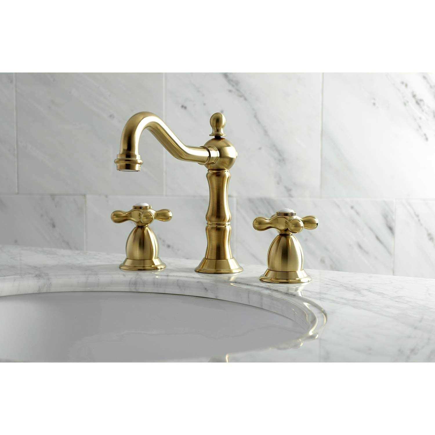 Kingston Brass KS1977AX 8 in. Widespread Bathroom Faucet - Cheap Fitting
