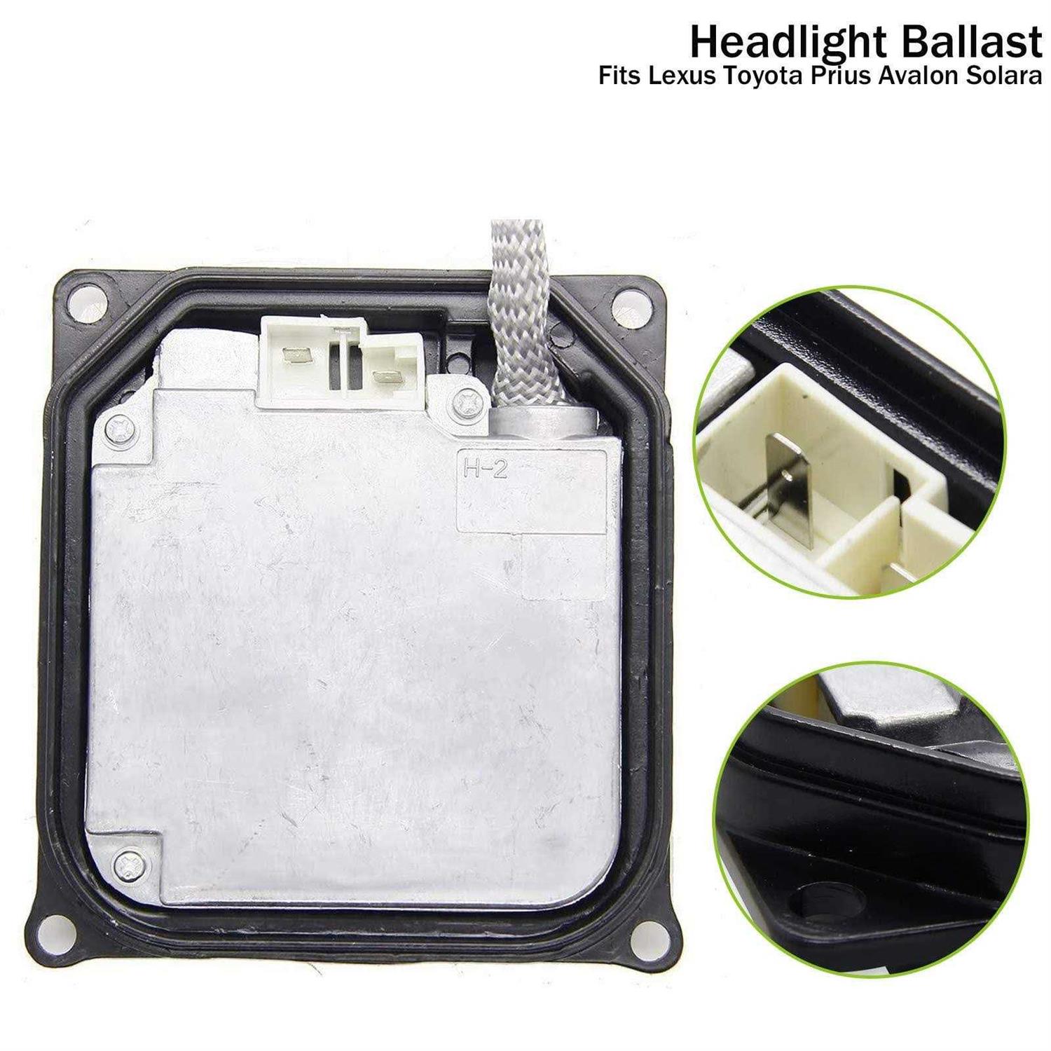 Xenon Hid Headlight Ballast Control Unit Compatible with Lexus Is250 IS350 GS300 GS350 ES350 RX350 Toyota Prius Avalon - Cheap Fitting