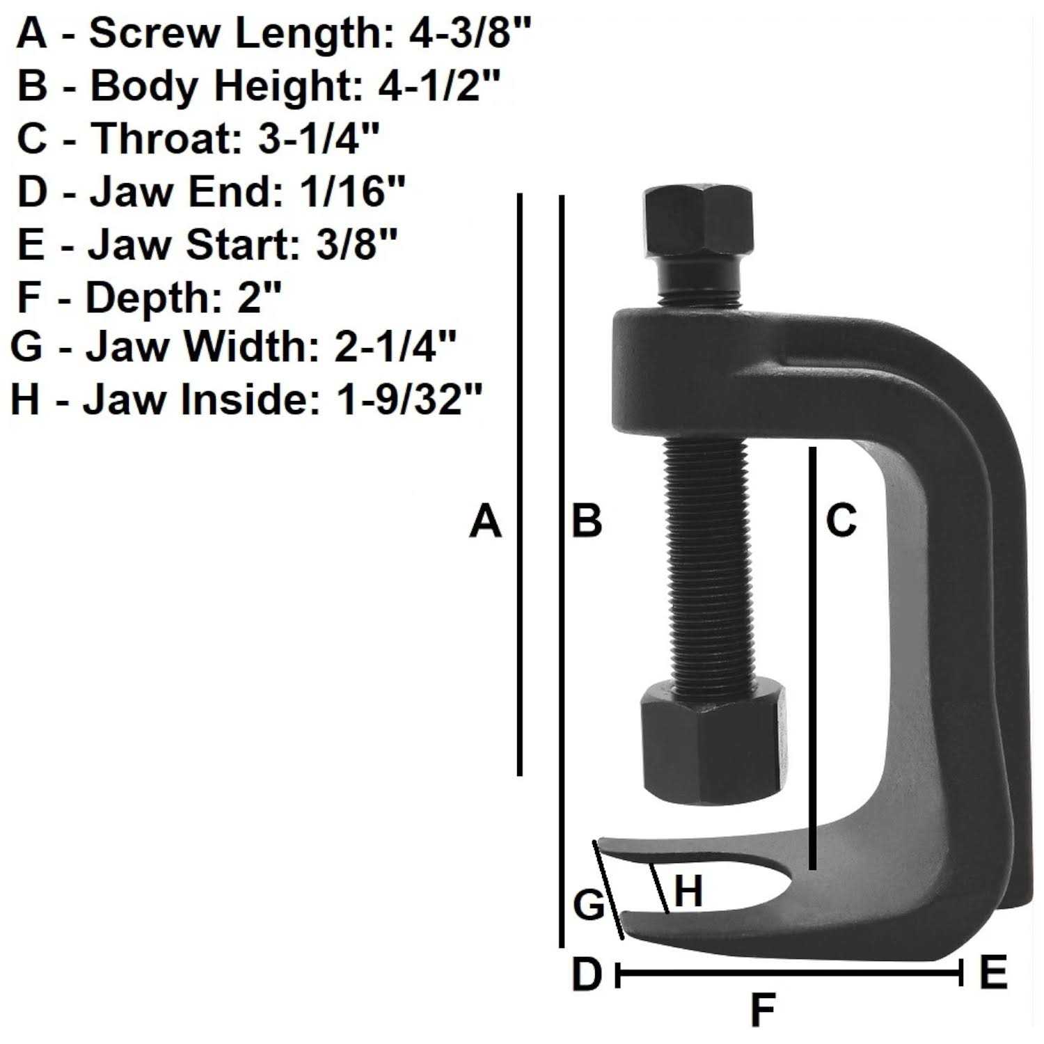 Astro 78912 Low Profile Ball Joint Separator - Cheap Fitting