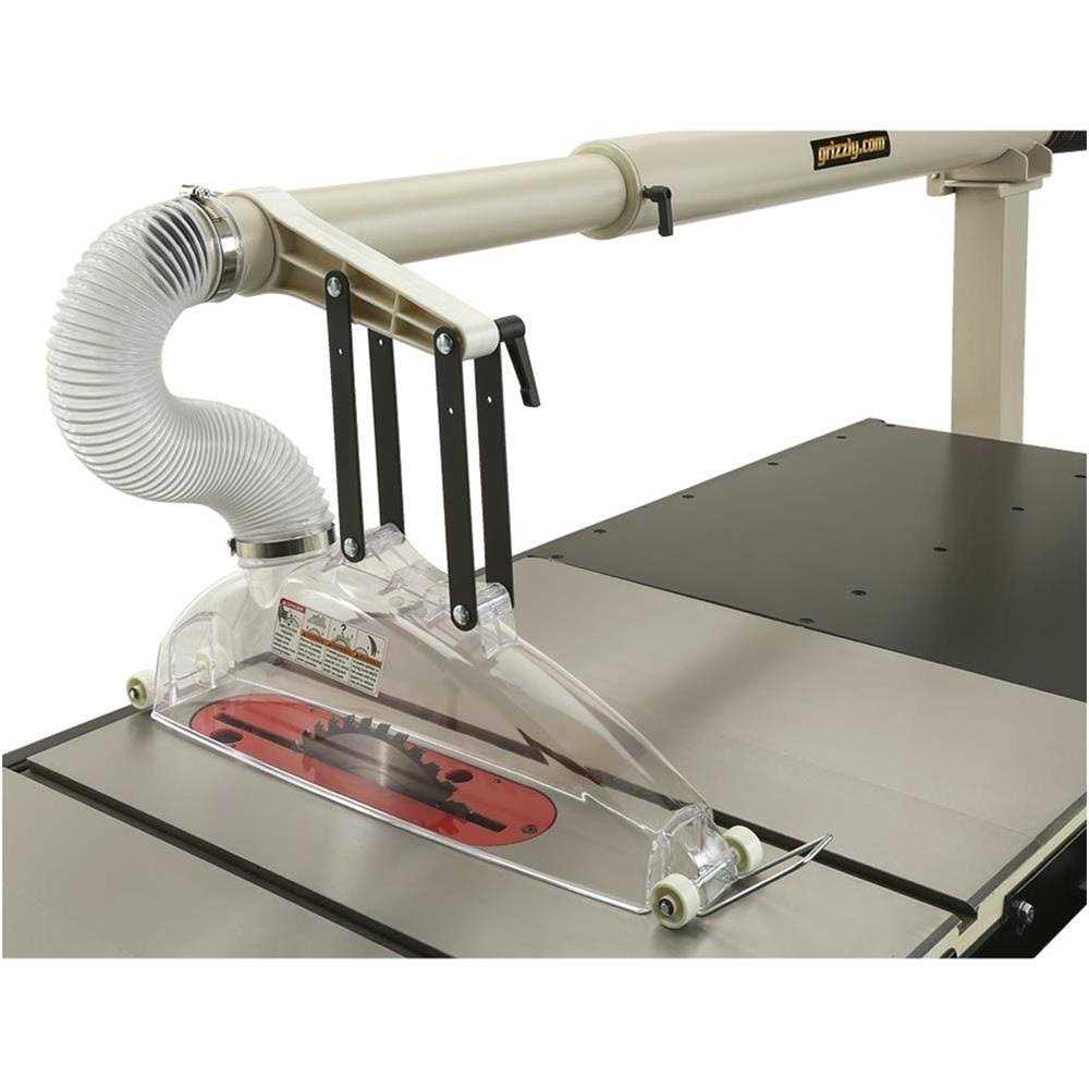 Grizzly Universal Overarm Blade Guard for Table Saws T10113 - Cheap Fitting