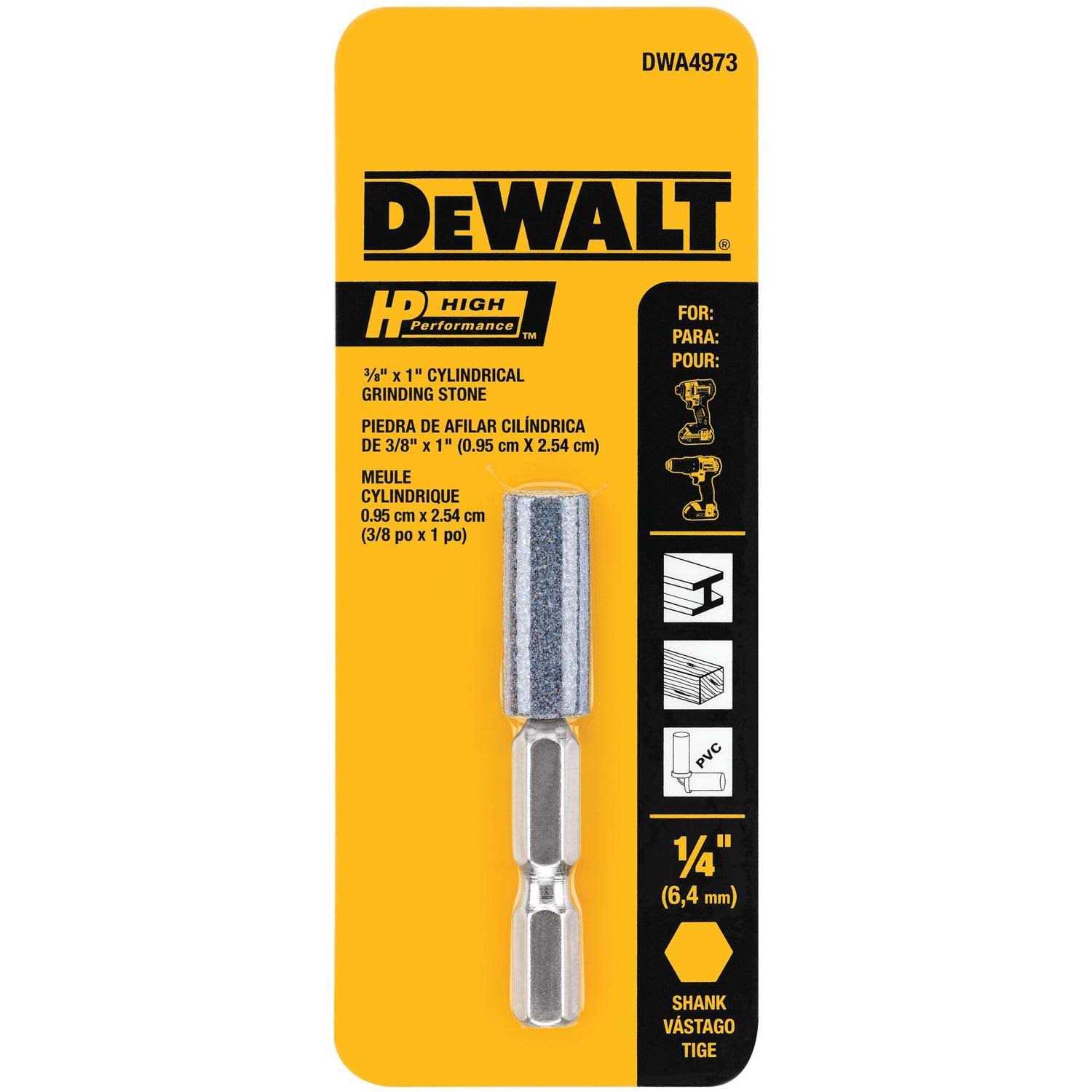 DEWALT DWA4973 3/8 x 1 HP Cylindrical Grinding Stone - Cheap Fitting