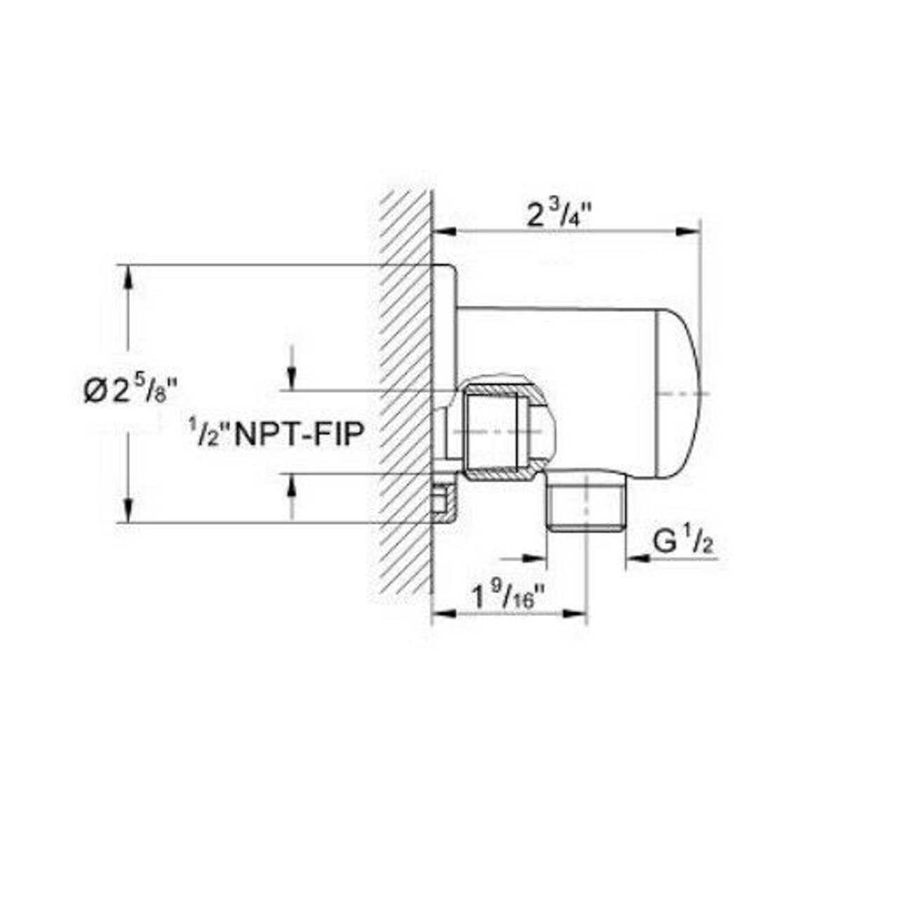 Grohe Wall Union 28672000 - Cheap Fitting