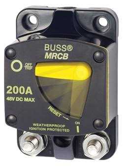 Bussmann CB187F-200 – Marine Circuit Breaker - Cheap Fitting