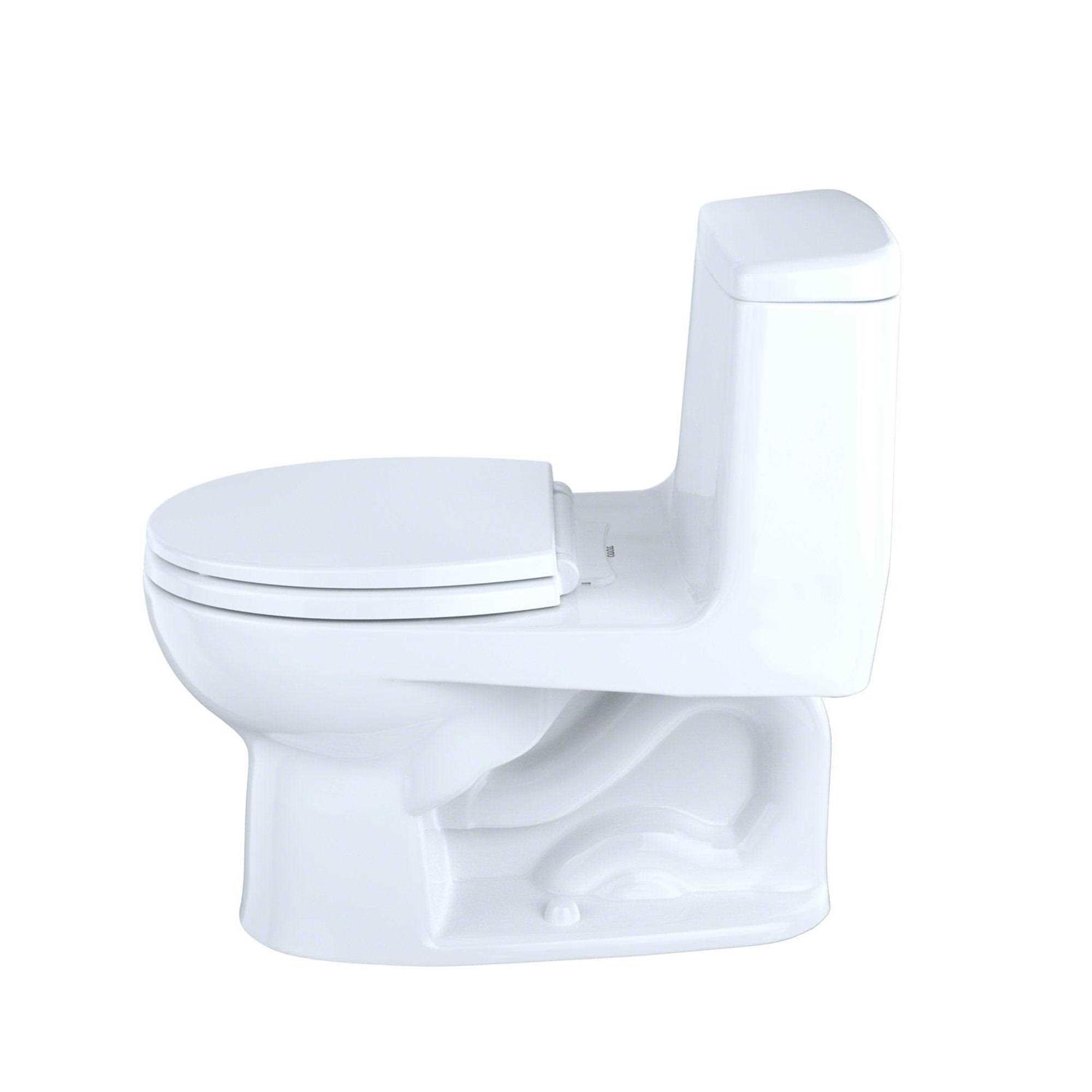 TOTO Eco UltraMax 1.28 gpf Round One Piece Toilet MS853113E# - Cheap Fitting