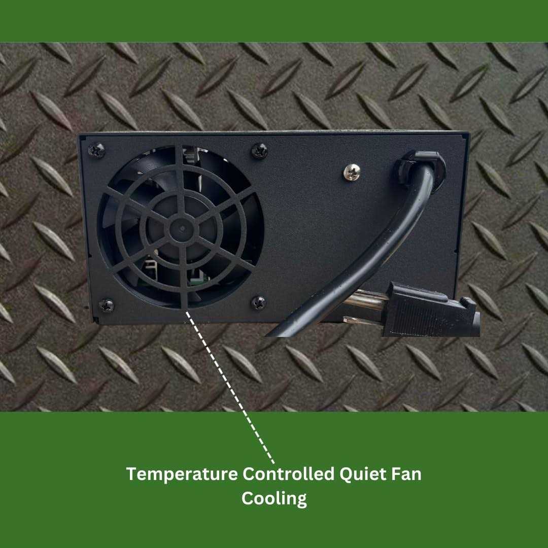 Powermax Rv Converter 75 Amp 12V Power Converter with Built-in 4 Stage Smart Battery Charger - Cheap Fitting