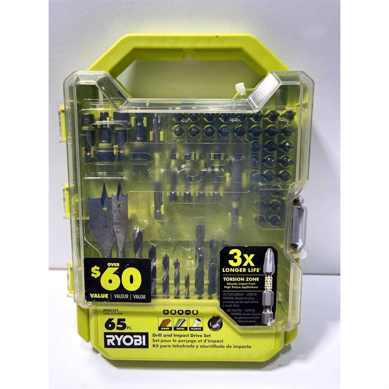 Ryobi RAKDD100 Drilling + Driving Kit - Cheap Fitting