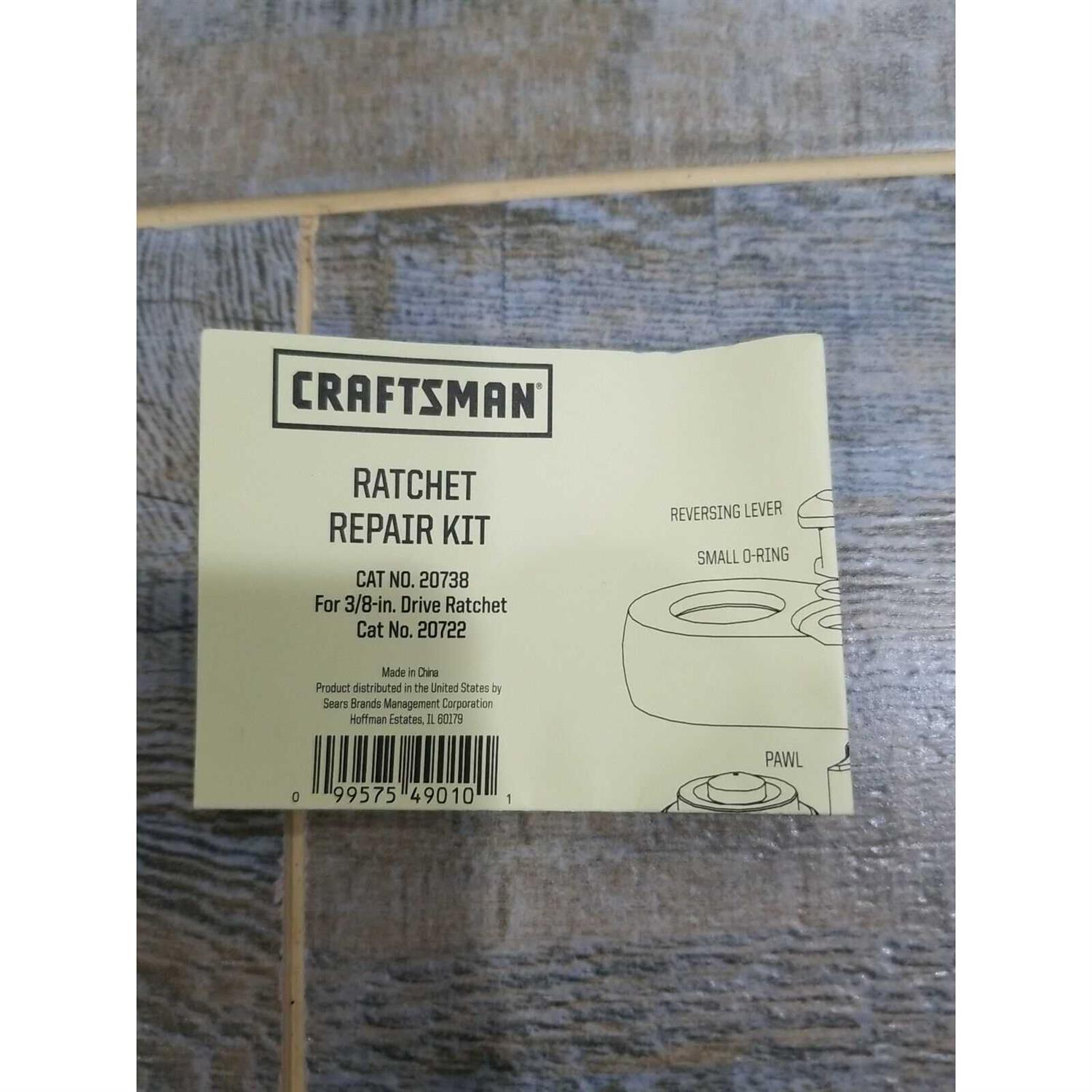 Craftsman 3/8 Ratchet Repair Kit 20738 - Cheap Fitting