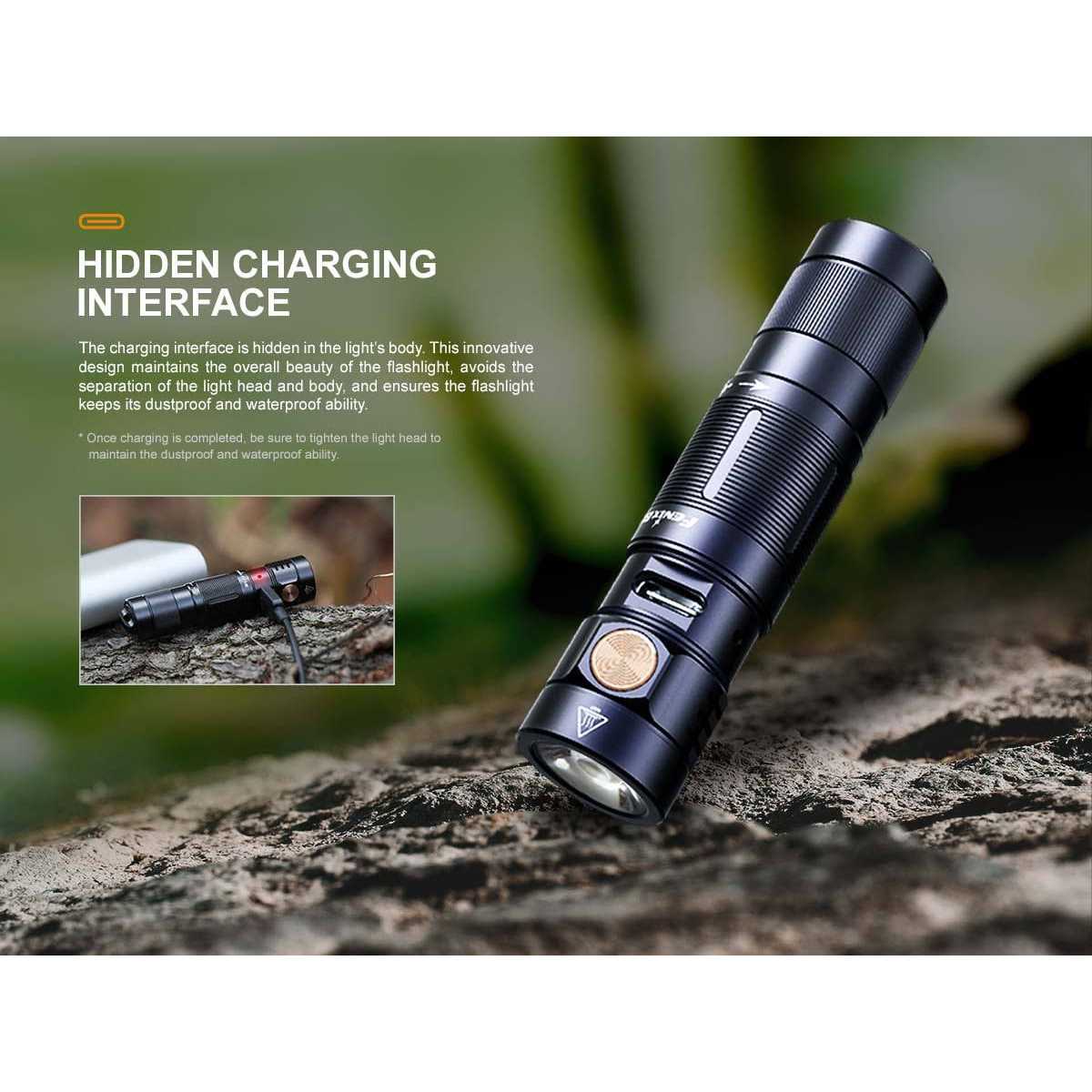 Fenix E09R Rechargeable Flashlight - Cheap Fitting