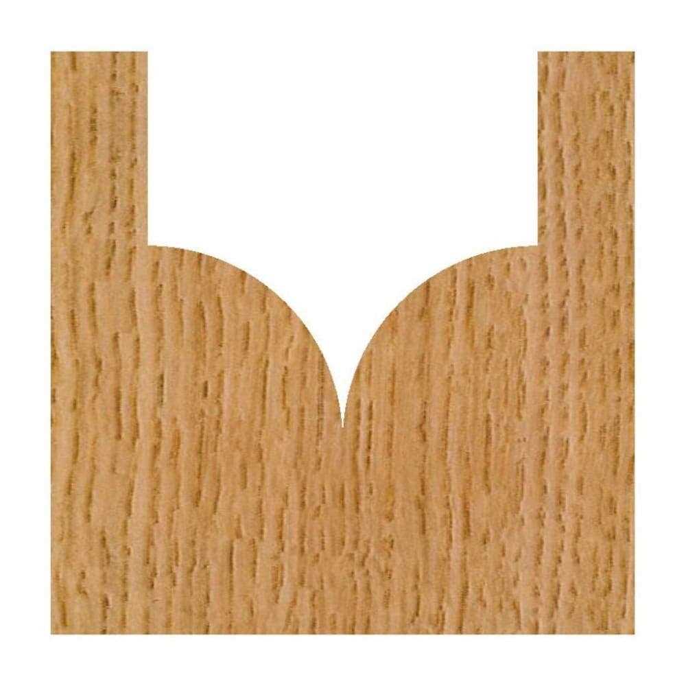 Whiteside 1572 1/2 Point Cutting Roundover - Cheap Fitting