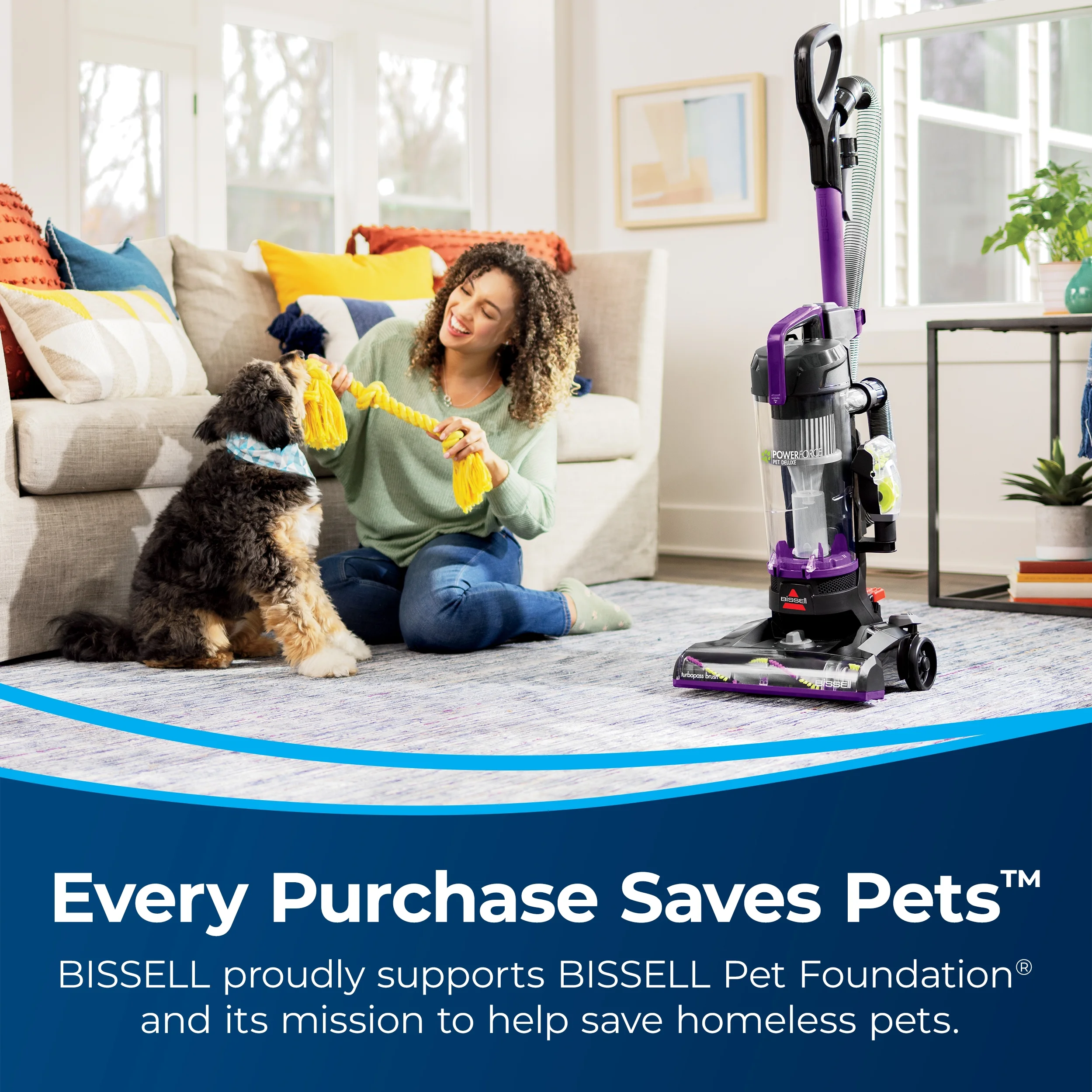BISSELL Power Force Helix Pet Deluxe Bagless Upright Vacuum with Live Wand 3334 - Cheap Fitting