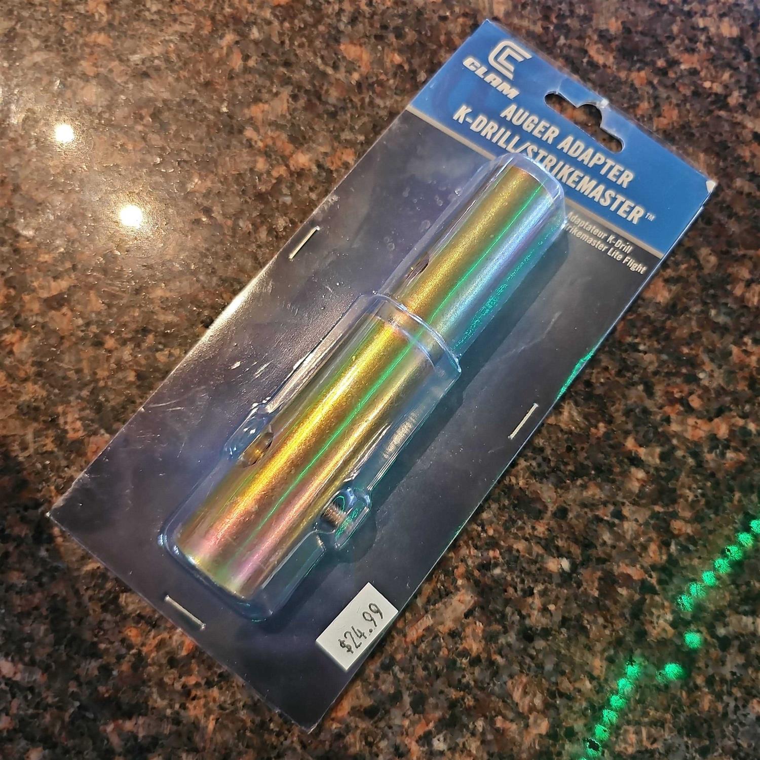 Clam K-Drill/Power Auger Adapter for Conversion Kit - Cheap Fitting