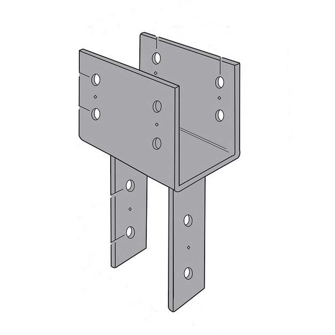 Simpson Strong-Tie CC5 Column Cap - Cheap Fitting