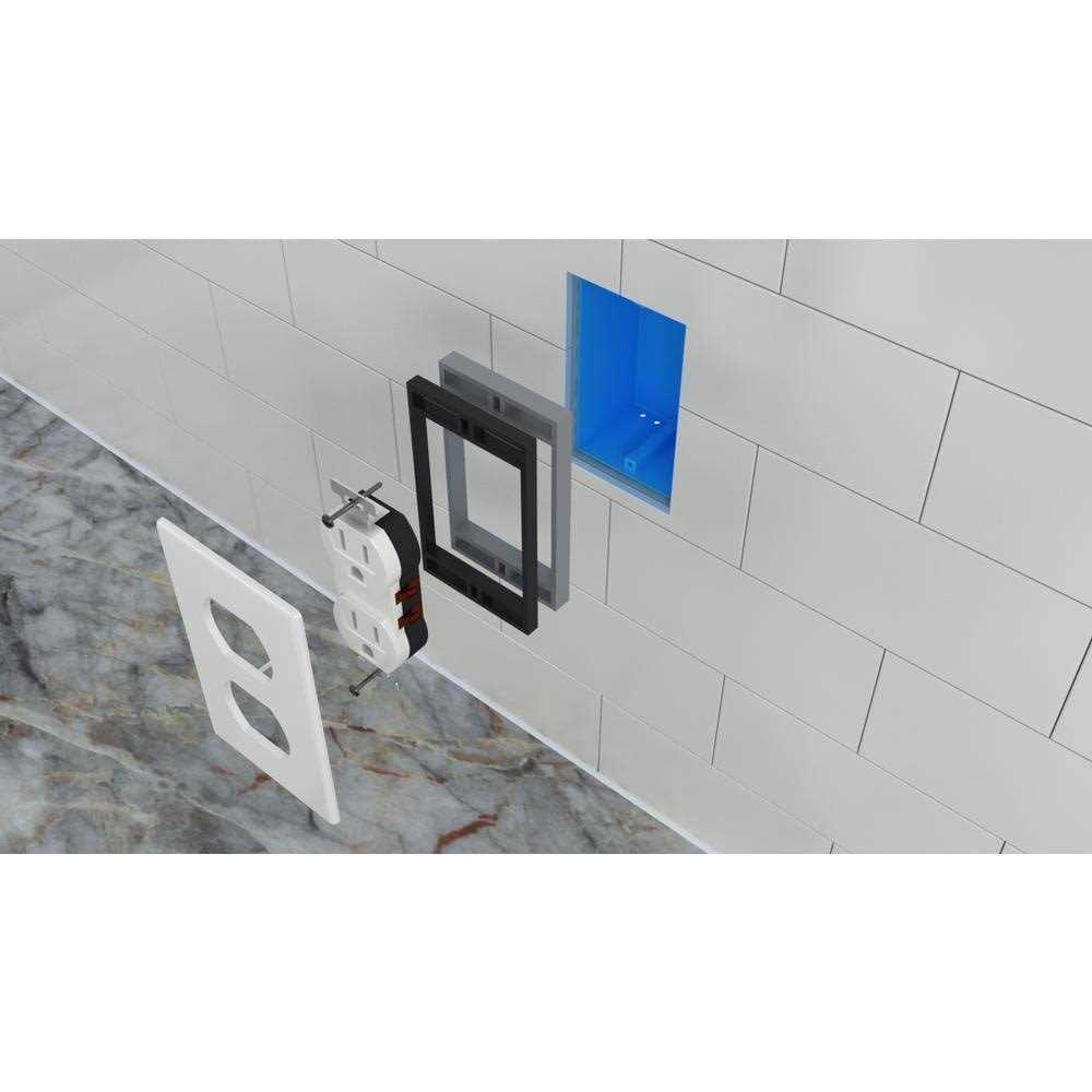 Smart Fill Spacers 1-Gang Outlet Box Spacer Extender - Cheap Fitting