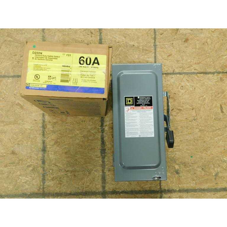 Square D D222N Safety Switch - Cheap Fitting