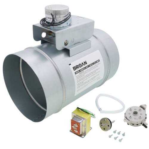Broan MD6TU 6 Universal Automatic Make-Up Air Damper with Pressure Sensor Kit - Cheap Fitting