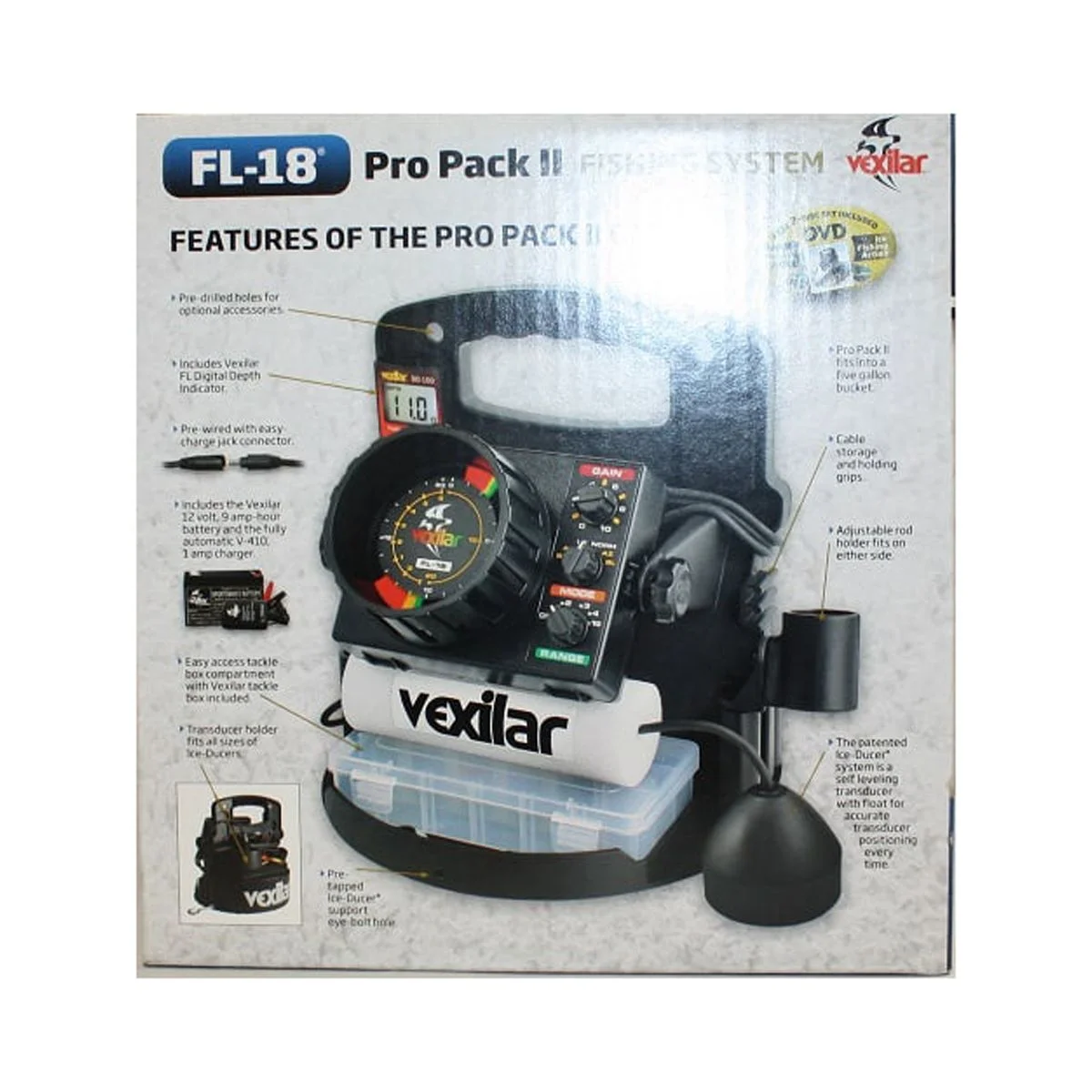 CWR Wholesale Vexillary PP1812D FL-18 Pro Pack II 12Deg Ice-Dicer Combo with DD-100 - Cheap Fitting