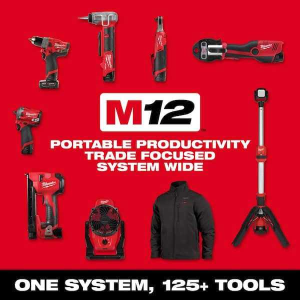 Milwaukee M12 12-Volt Lithium-Ion Brushless Cordless 4-Tool Combo Kit - Cheap Fitting