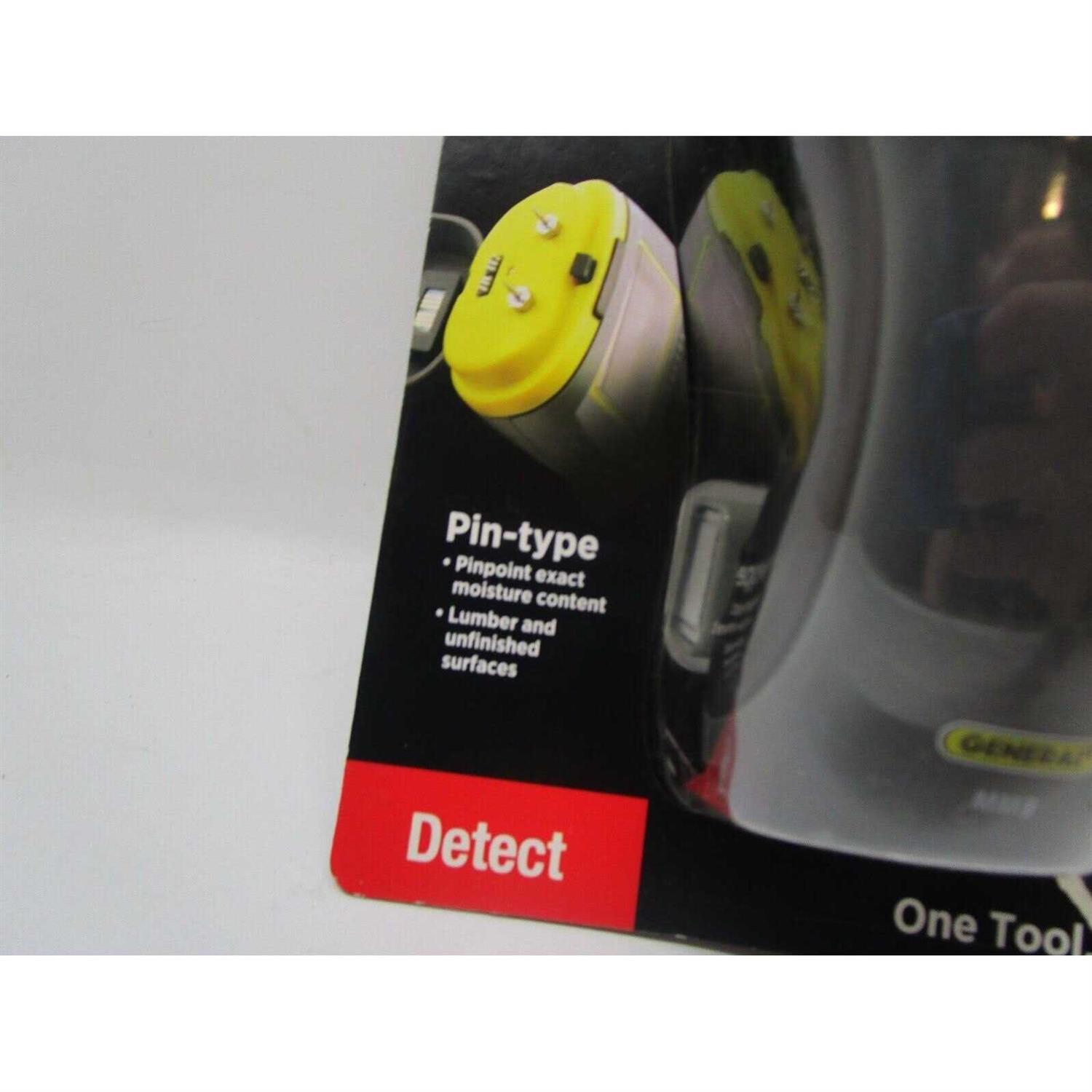 General Tools MM9 Combo Pin & Pinless Moisture Meter for Water Damage & Mold - Cheap Fitting