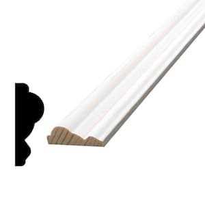 Alexandria Moulding 84 in. Primed Pine Finger-Jointed Panel Cap Moulding - Cheap Fitting